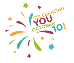 celebrating you october 10 graphic