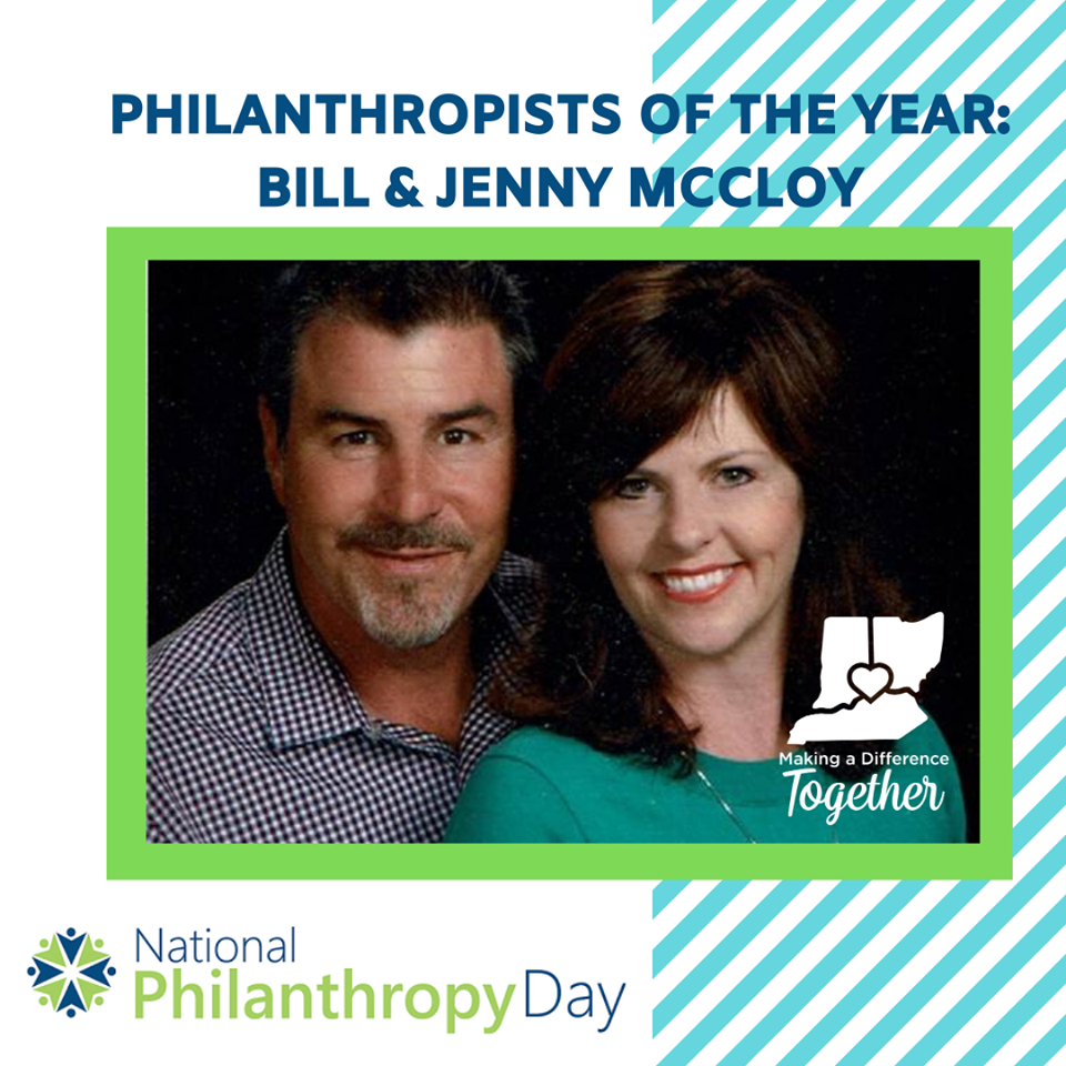 Congratulations Bill & Jenny McCloy!