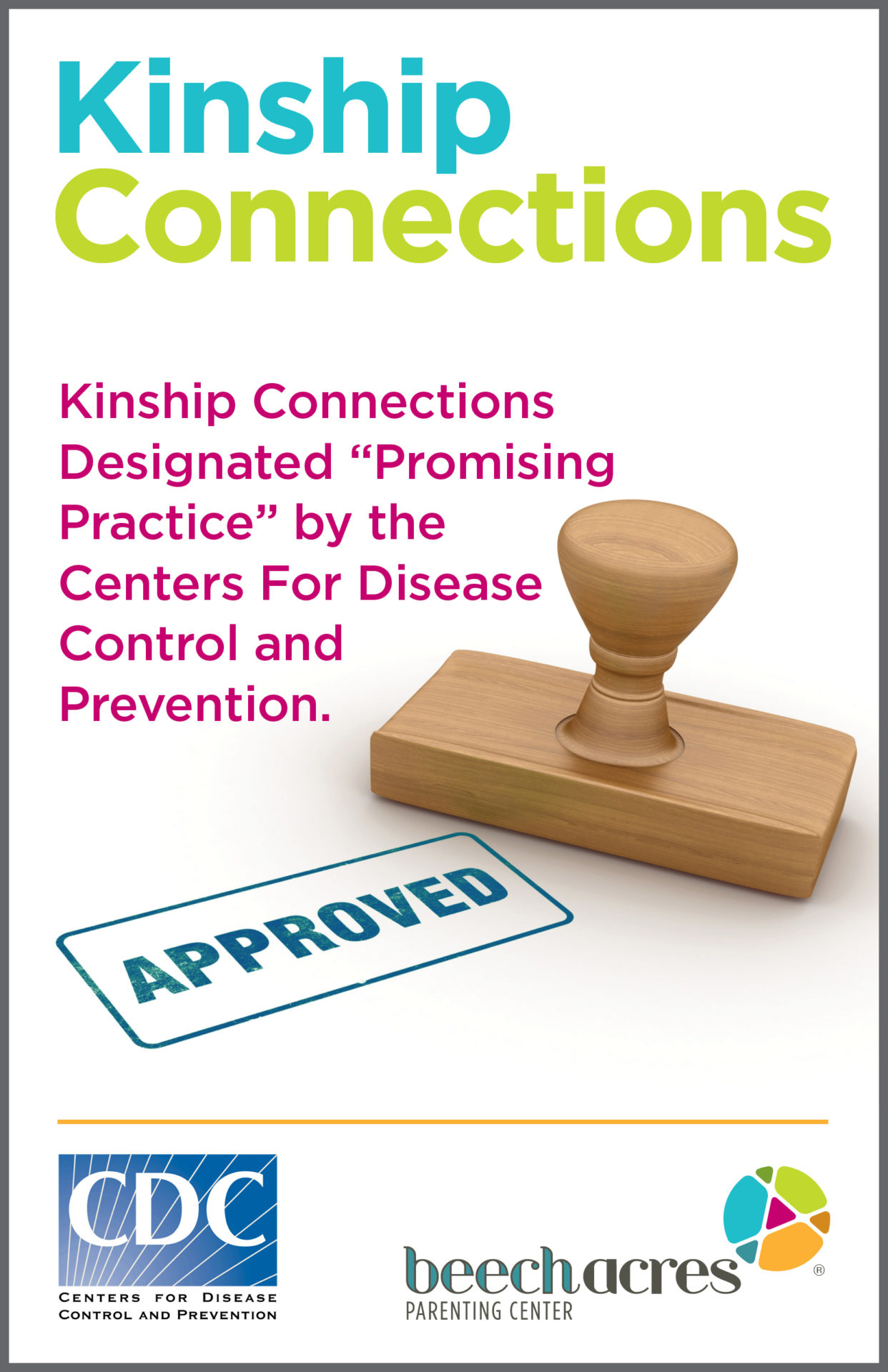 Kinship Connections Designated “Promising Practice” by the Centers for Disease Control and Prevention