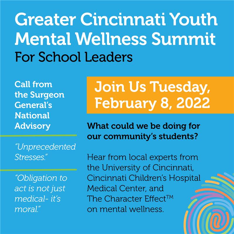 Greater Cincinnati Youth Mental Wellness Summit To Spark Community Discussion On Mental Health Crisis In Children