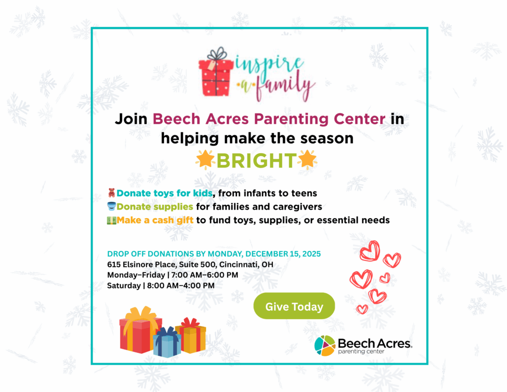 Join Beech Acres Parenting Center in helping make the season BRIGHT!